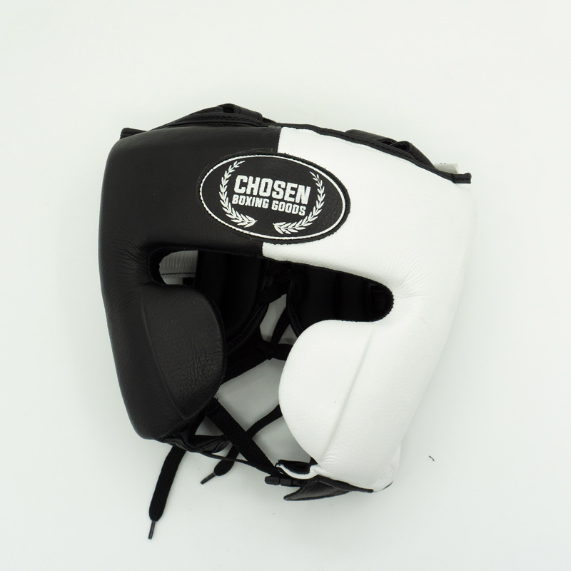 Chosen Mexican style leather headguard